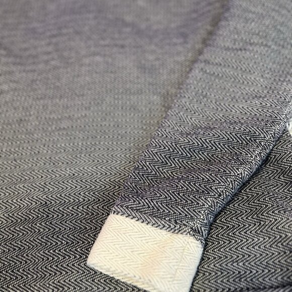 Orvis 100% Thick Cotton Tweed Women’s XS Sweater Top With Green Trim - Picture 7 of 8